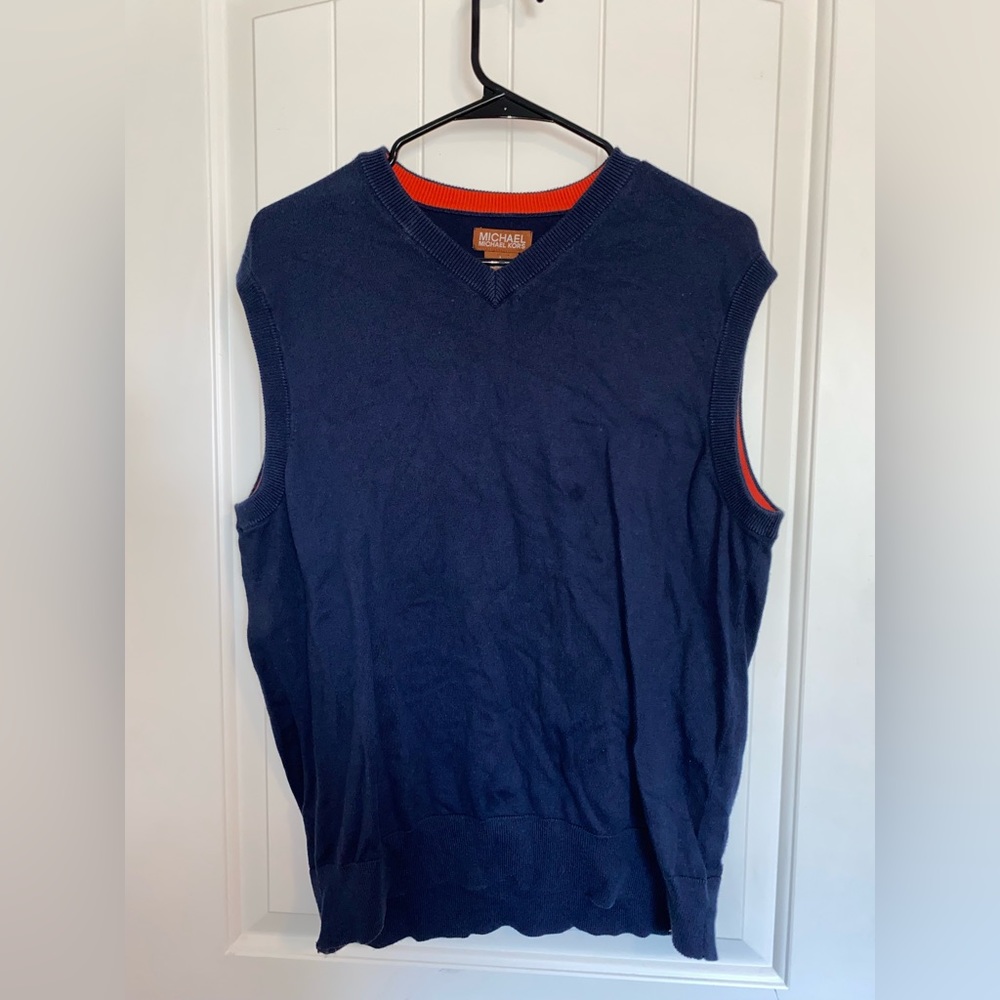 Micheal Kors oversized sweater vest